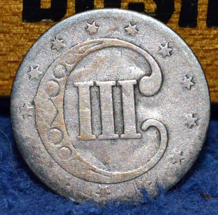 1852-3-Cent-Silver-For-Grading.