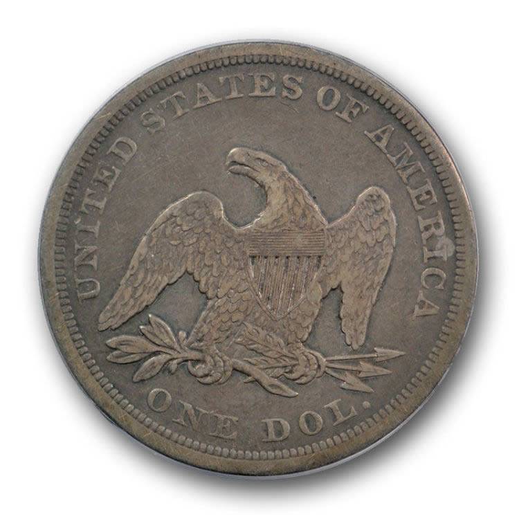 1843-Liberty-Seated-Dollar-For-Grading