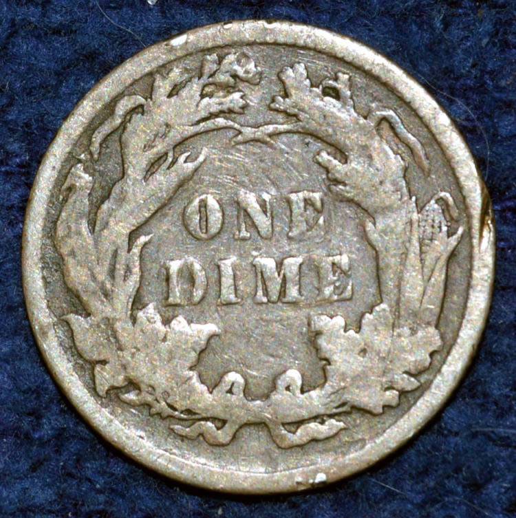 1891-Liberty-Seated-Dime-For-Grading.