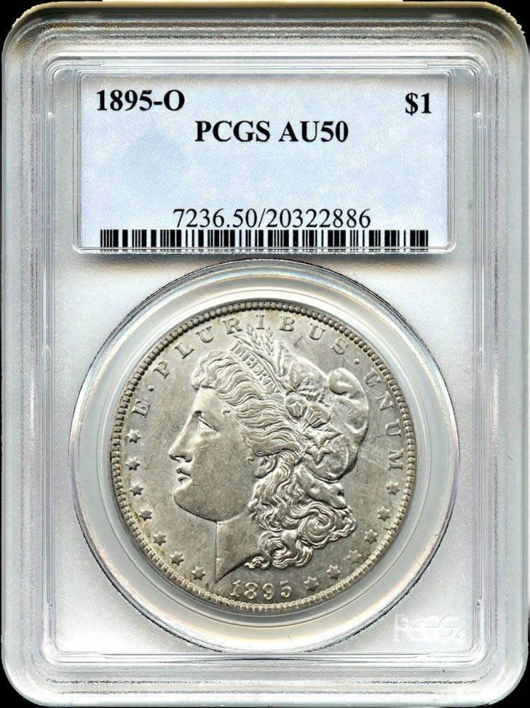 1895-O-Morgan-Dollar-For-Grading-Vs.-PCGS,-VAM-3A-Bearded-Eagle-Rusty-Die