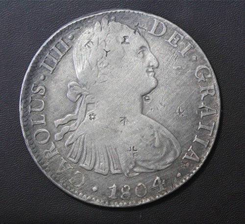 1804-Mo-8-Reales-Th---Chop-Marks?
