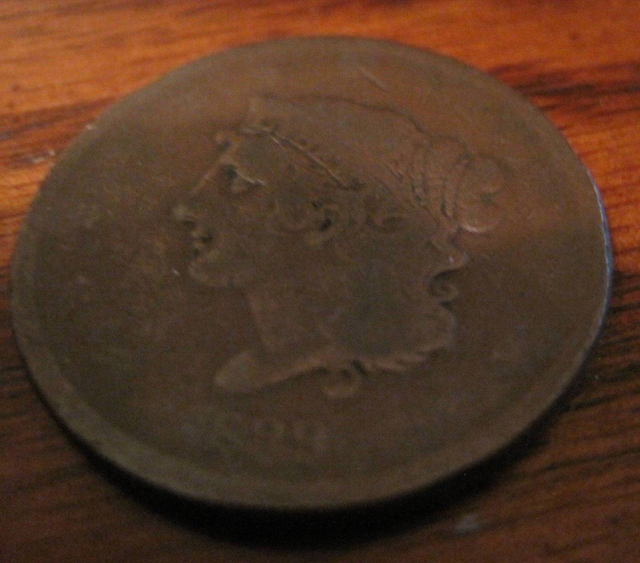 1839-Large-Cent-For-Grading.