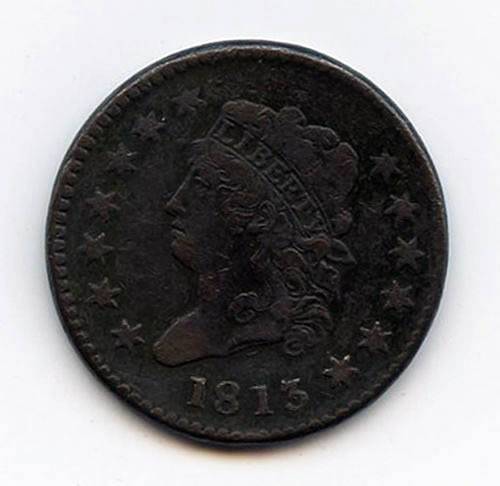 1813-Classic-Head-Large-Cent-For-Grading