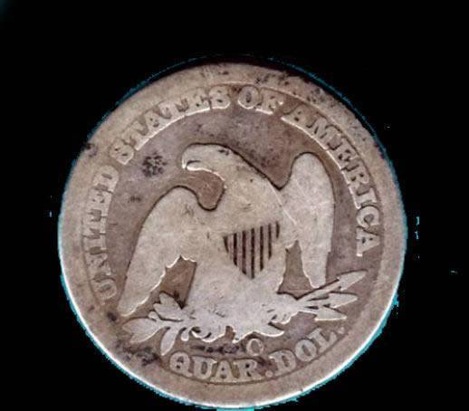 Cheap-Coin-Hunting---1856-O-Liberty-Seated-Quarter-For-Grading