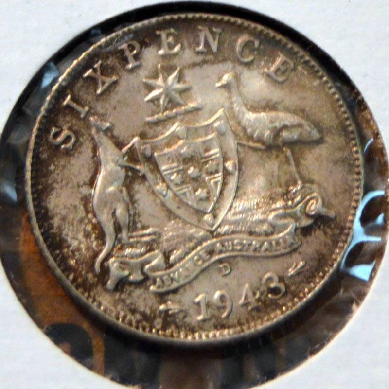 4-WWII-Australian-Coins-2/3-Thoughts-Appreciated-As-To-Grades.