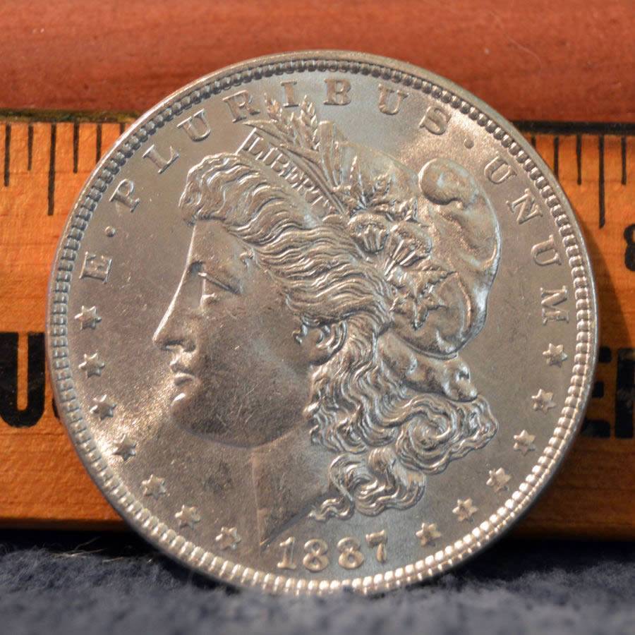 1887-Morgan-Dollar-For-Grading...seller-Said-It-Was-A-
