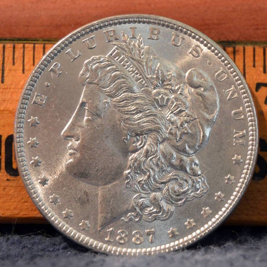 1887-Morgan-Dollar-For-Grading...seller-Said-It-Was-A-