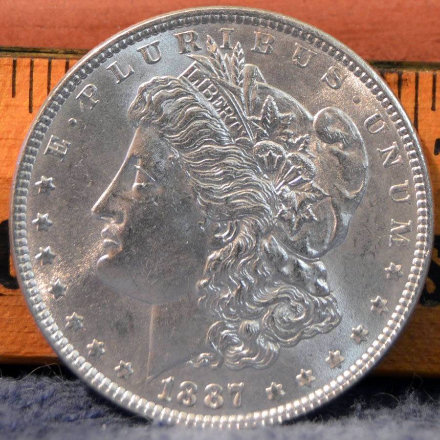 1887-Morgan-Dollar-For-Grading...seller-Said-It-Was-A-