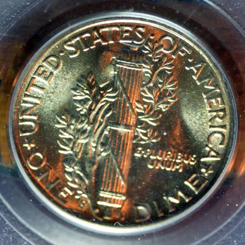 Golden-Toned-1944-S-Mercury-Dime-For-Grading.-Pretty-Coin.