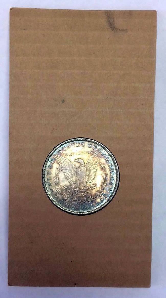 Picked-Up-Another-Tidy-House-Morgan-Dollar-Blue/Gold-Toned