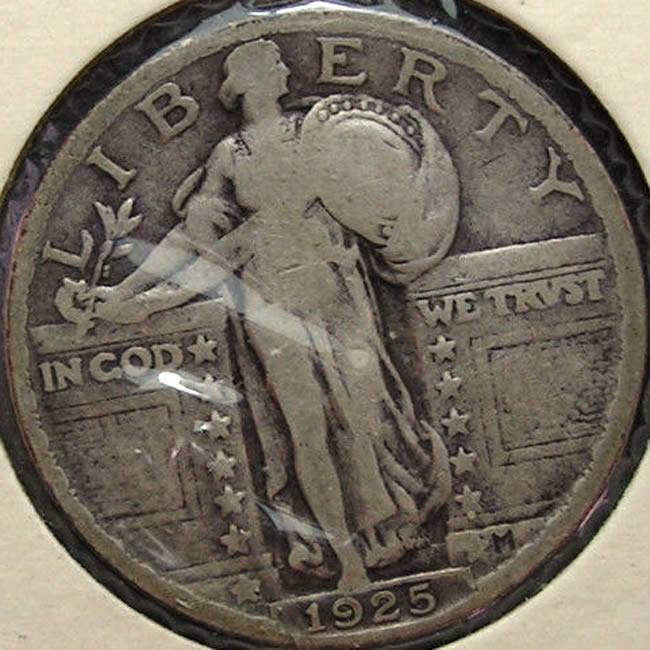 Two-Quarters,-Four-Bucks:-A-1925-And-1926-Standing-Liberty-25c-To-Grade.
