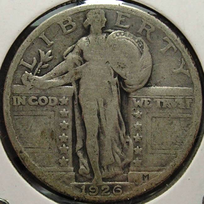 Two-Quarters,-Four-Bucks:-A-1925-And-1926-Standing-Liberty-25c-To-Grade.