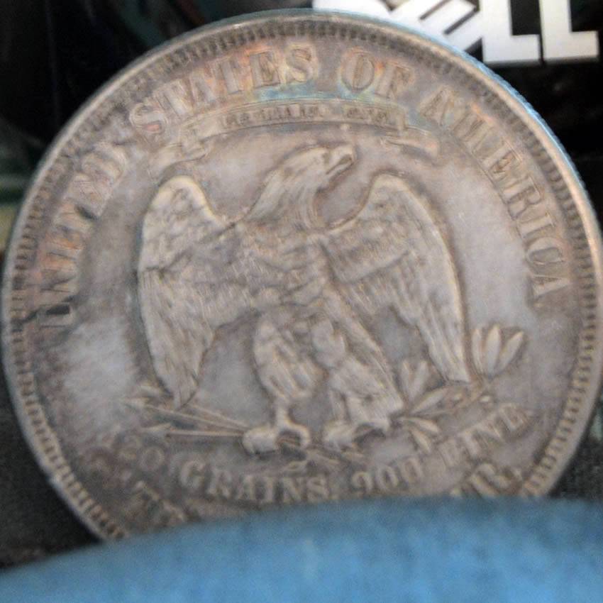 1875-S-Trade-Dollar-For-Grading,-Very-Old-Toning.