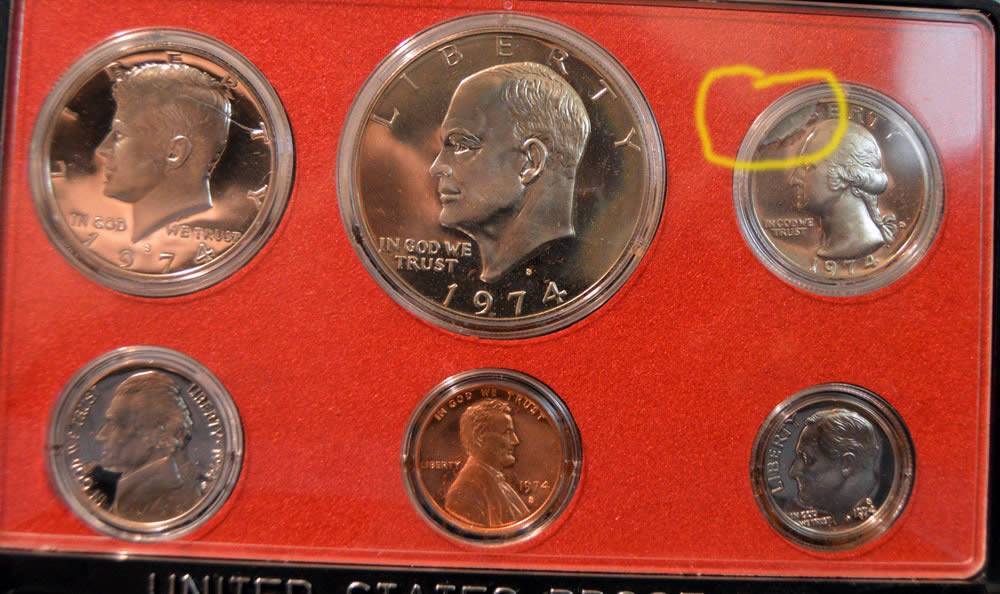 New-To-Me-1974-1978-Proof-Sets-With-Surprises,-Good-And-Not-So-Good.
