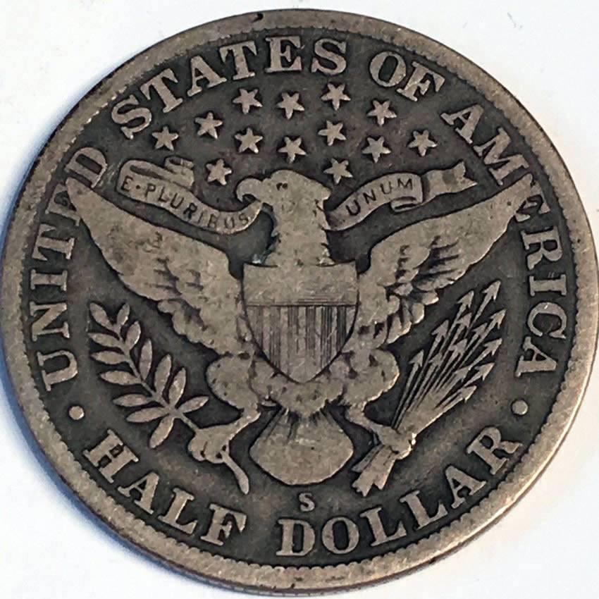 1914-S-Barber-Half-Dollar-For-Grading.