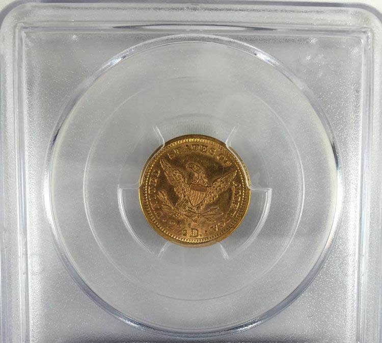1878-S-Liberty-Head-Quarter-Eagle-Gold-$2.50-For-Grading-Vs.-PCGS