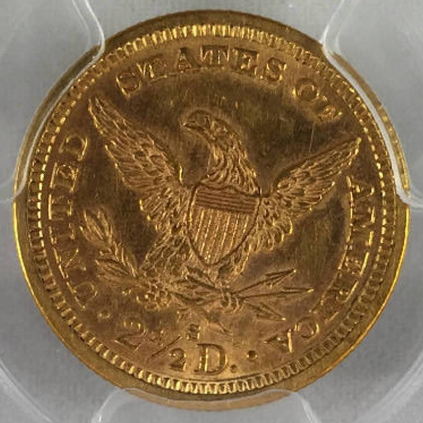 1878-S-Liberty-Head-Quarter-Eagle-Gold-$2.50-For-Grading-Vs.-PCGS