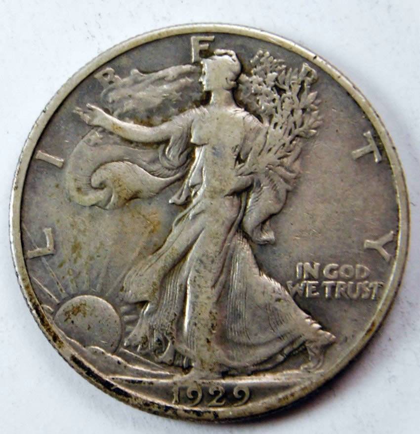 1929-D-Walking-Liberty-Half-Dollar-For-Grading