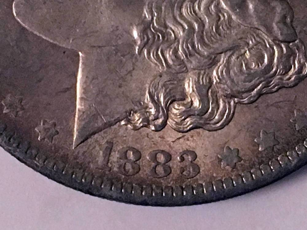 VAM-Pickin',-Bucks-Edition---1883-O/O-VAM-33A-Die-Gouge-In-Hair