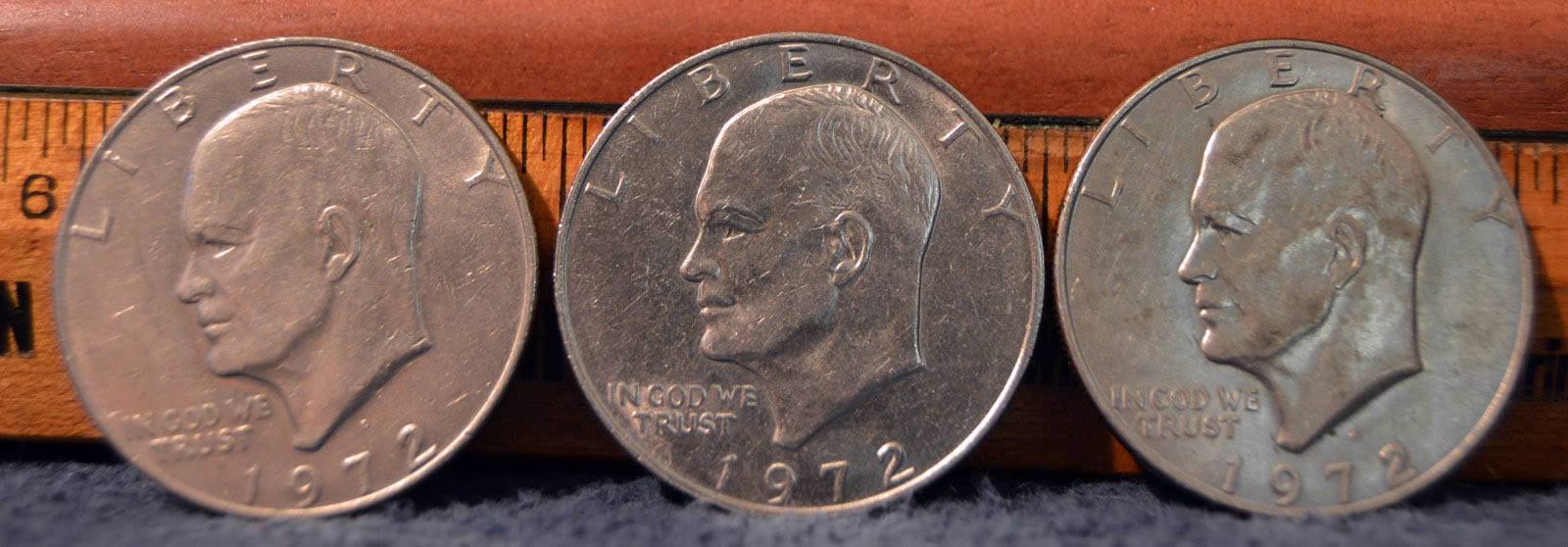 The-7-Days-Of-Ike-Eisenhower-Dollars-II--Plus-Three-Days-Of-Other-Ike-Dollars!