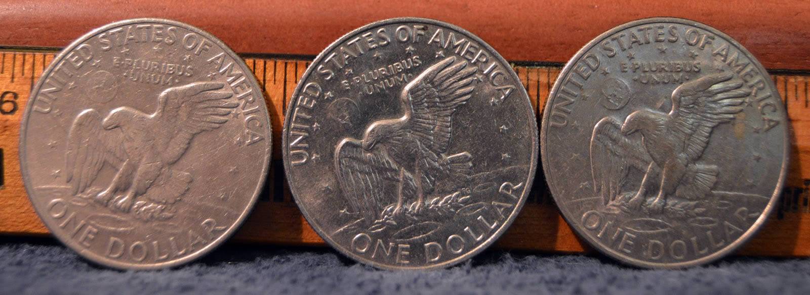 The-7-Days-Of-Ike-Eisenhower-Dollars-II--Plus-Three-Days-Of-Other-Ike-Dollars!