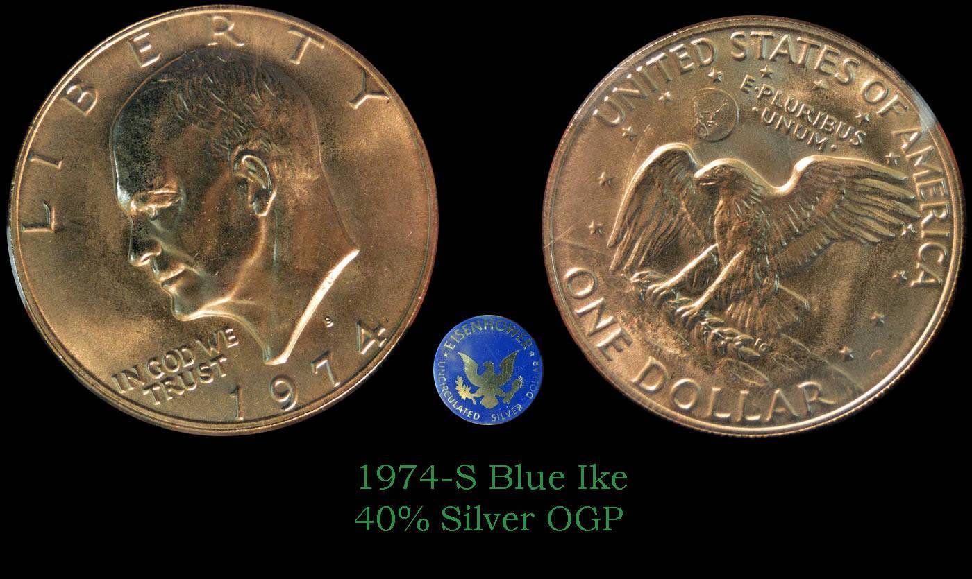 The-7-Days-Of-Ike-Eisenhower-Dollars-II--Plus-Three-Days-Of-Other-Ike-Dollars!