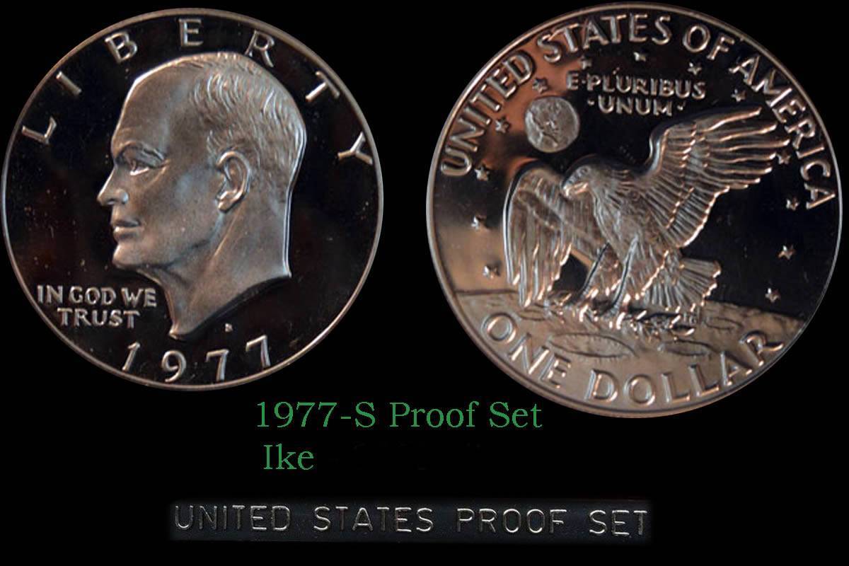The-7-Days-Of-Ike-Eisenhower-Dollars-II--Plus-Three-Days-Of-Other-Ike-Dollars!