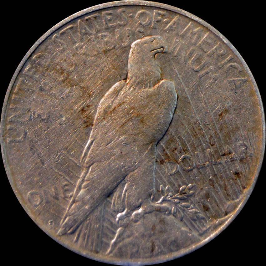 1922-S-Peace-Dollar-For-Grading,-Scarce-VAM-5A