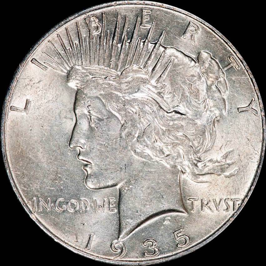 1935-Peace-Dollar-For-Grading!