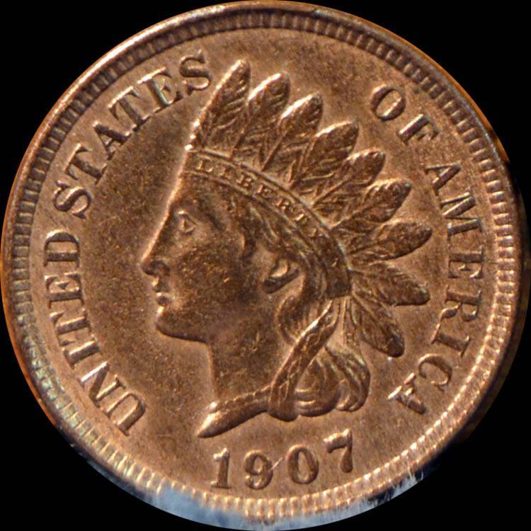 1907-Indian-Head-Cent-For-Grading.