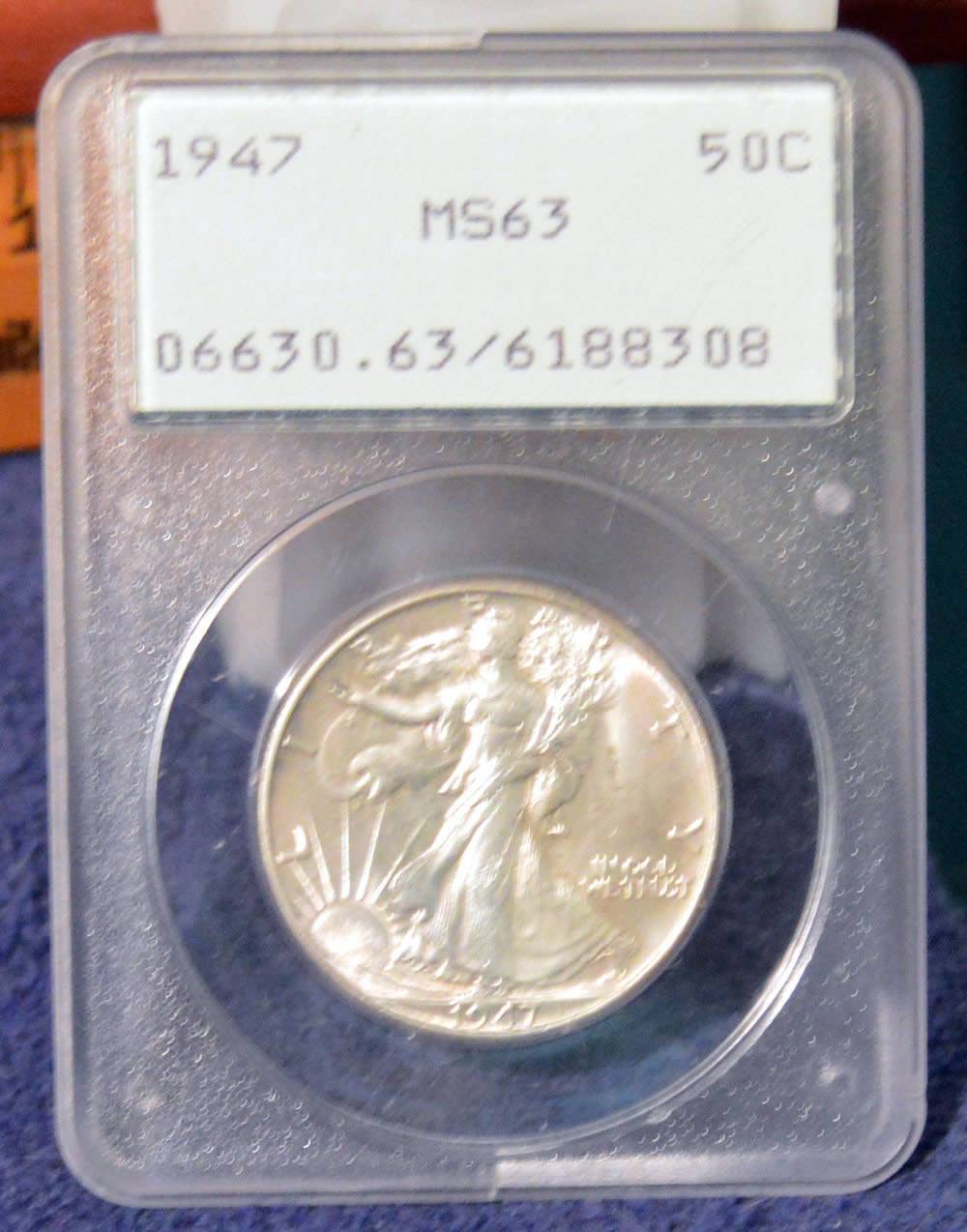 Gamble.-1943-1945-1947-Walking-Liberty-50c.-Old-Holders...