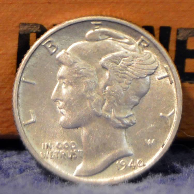 1940-Mercury-Dime-For-Grading