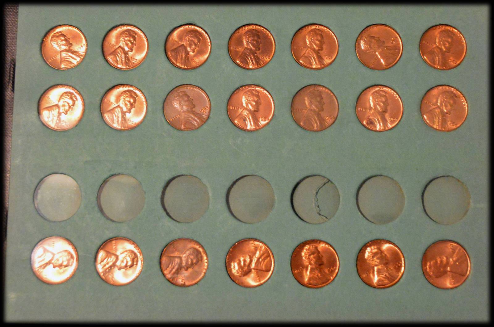 1960-S-Meghrig-Lincoln-Cents-Album,-$4-Estate-Sale-Find