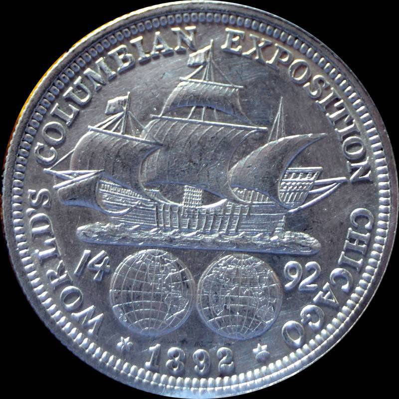 1892-Columbian-Exposition-Half-Dollar-For-Grading