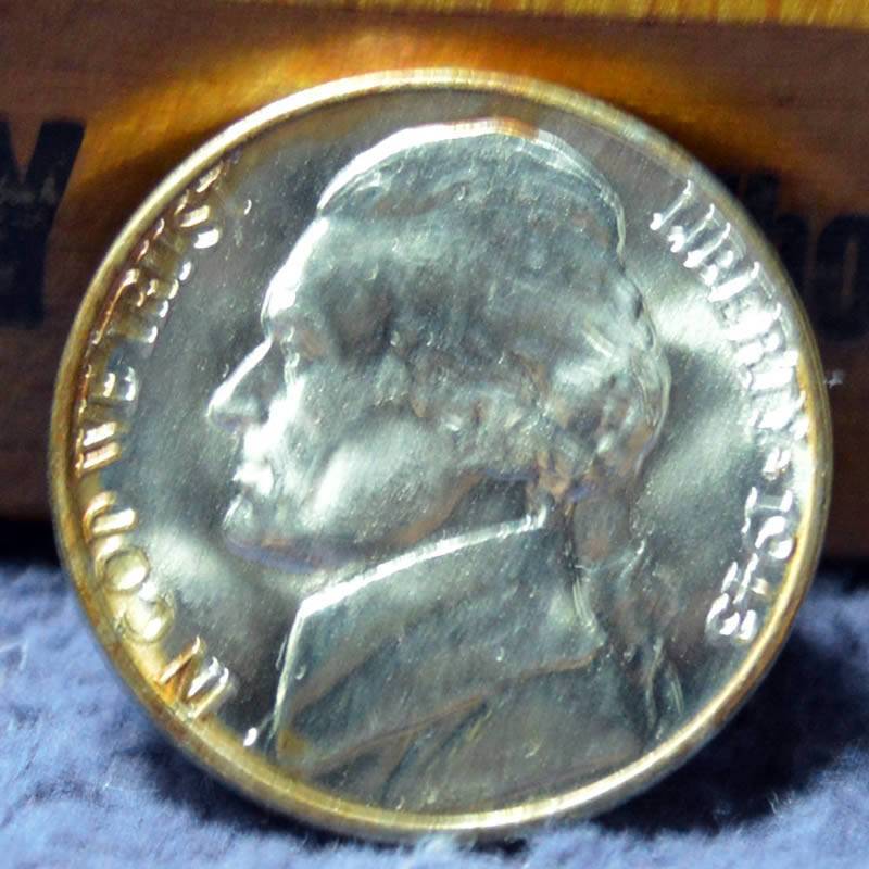 1943-D-Jefferson-War-Nickel-For-Grading,-Toner,-New-Photos