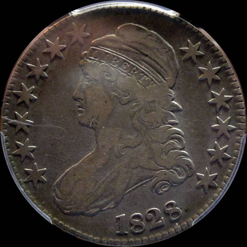 1828-Bust-Half-Dollar-For-Grading-Vs.-PCGS,-O-120?