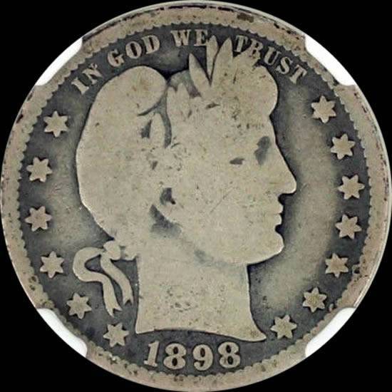 1898-O-Barber-Quarter-For-Grading,-Weird-NGC-Slab-Choice