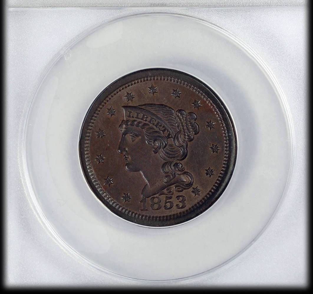 1853-Braided-Hair-Large-Cent-For-Grading-Vs.-TPG!