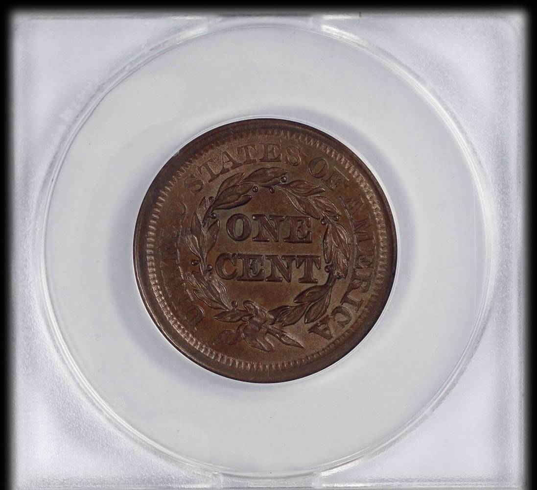 1853-Braided-Hair-Large-Cent-For-Grading-Vs.-TPG!