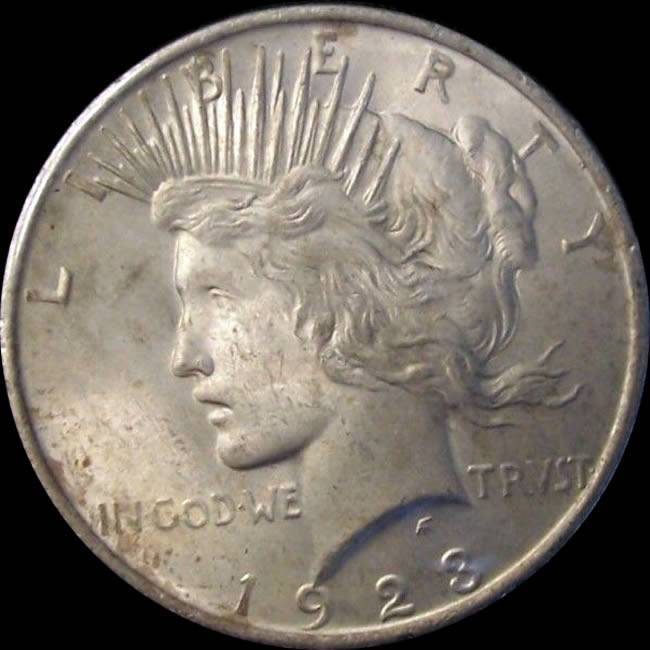 Cheap-Silver:-1923-Peace-Dollar-For-Grading