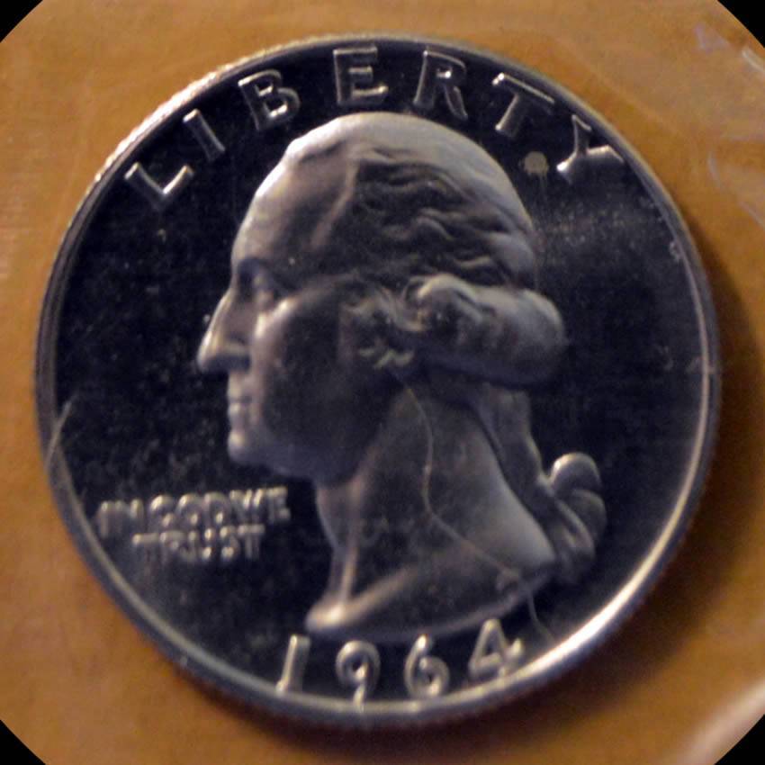 1964-Proof-Set-W/Accented-Hair-Kennedy