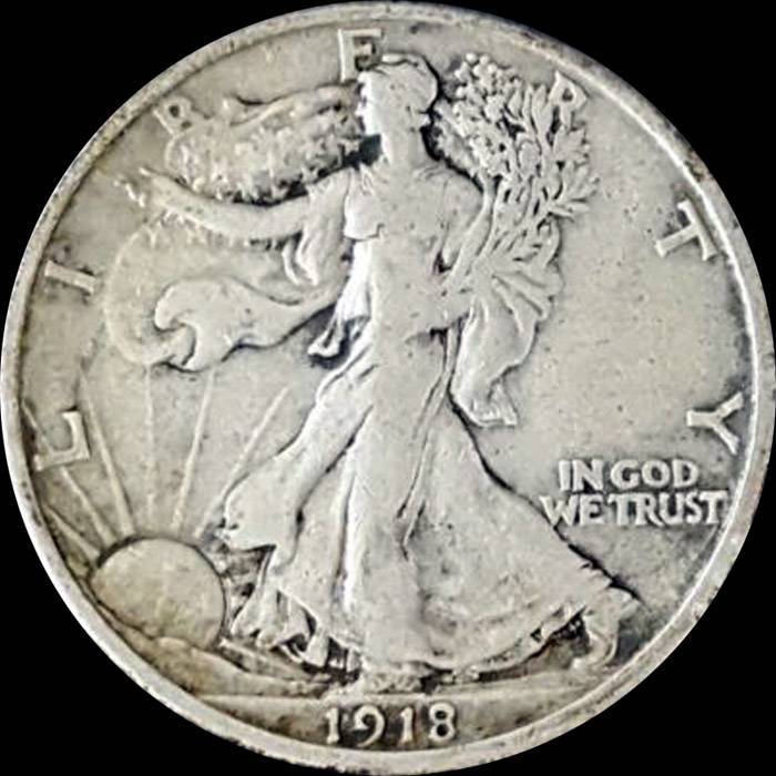 1918-S-Walking-Liberty-Half-Dollar-For-Grading