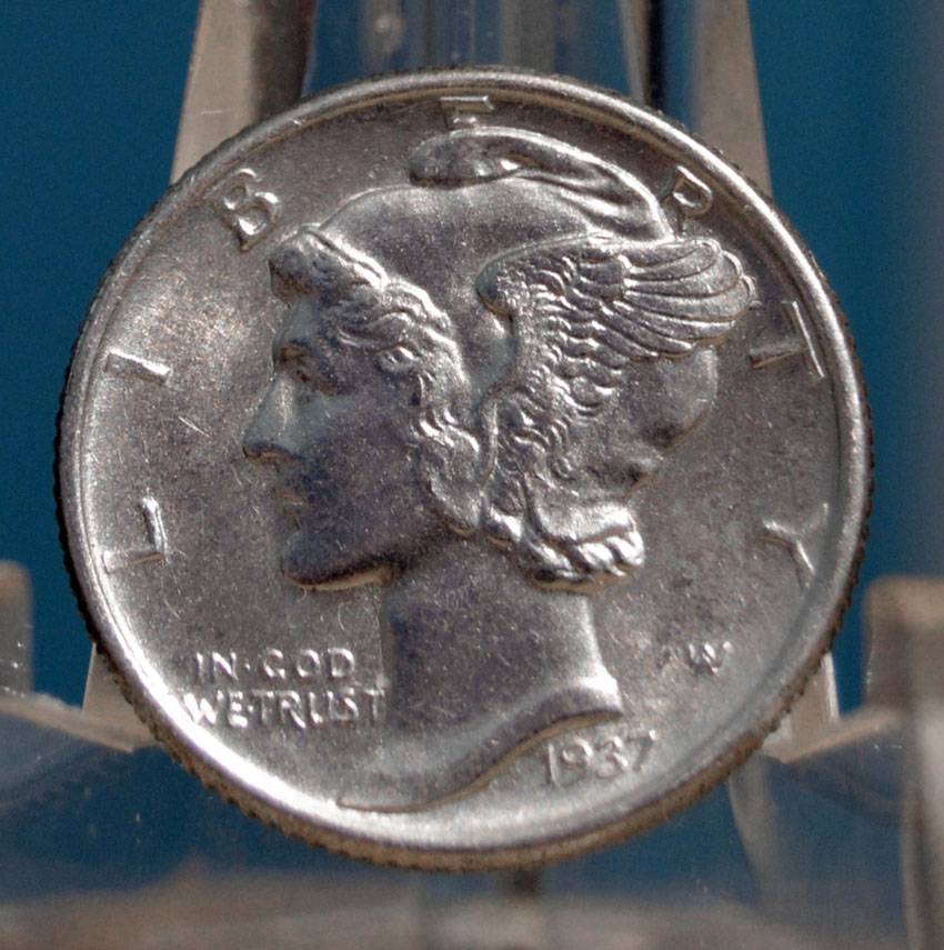 1937-Mercury-Dime-For-Grading