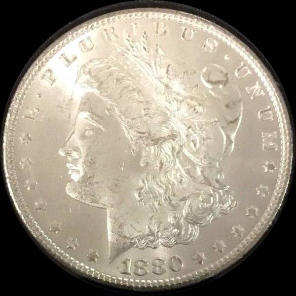Uncirculated-1880-Morgan-Dollar-To-Grade...non-CC-GSA-Black-Box!!---New-Photos-!
