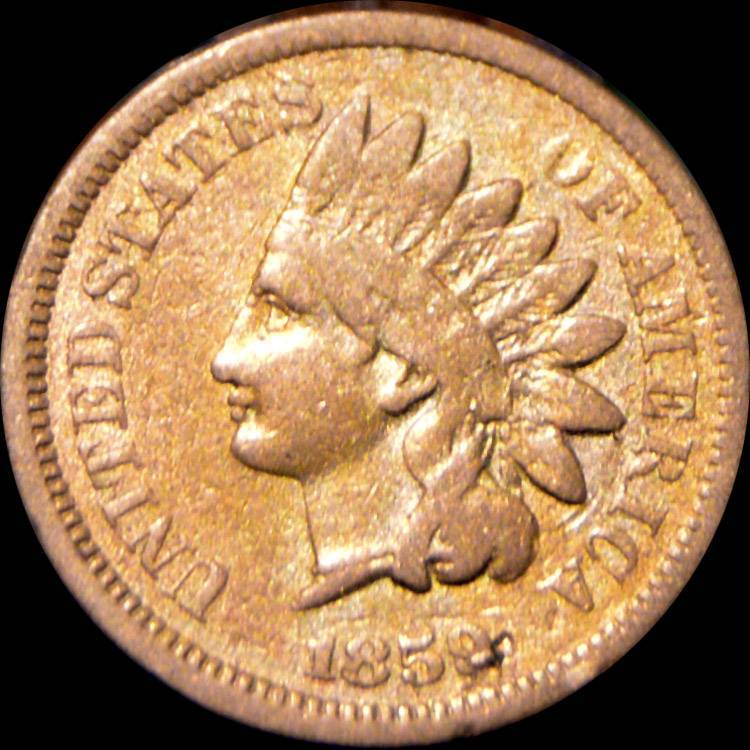 1859-Indian-Head-Cent-Copper-Nickel-For-Grading