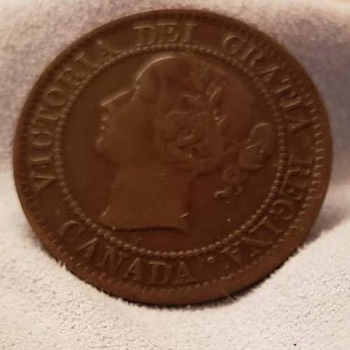 1859-Victoria-Large-Cent-For-Grading