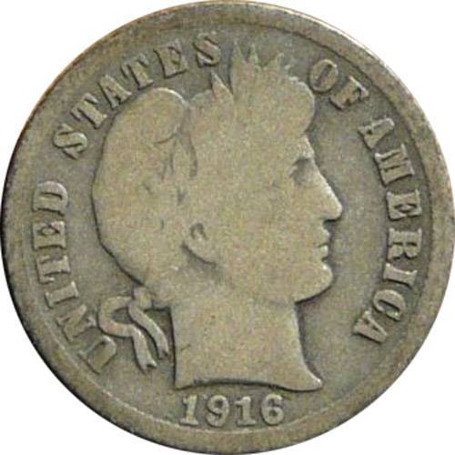 1916-S-Barber-Dime-For-Grading