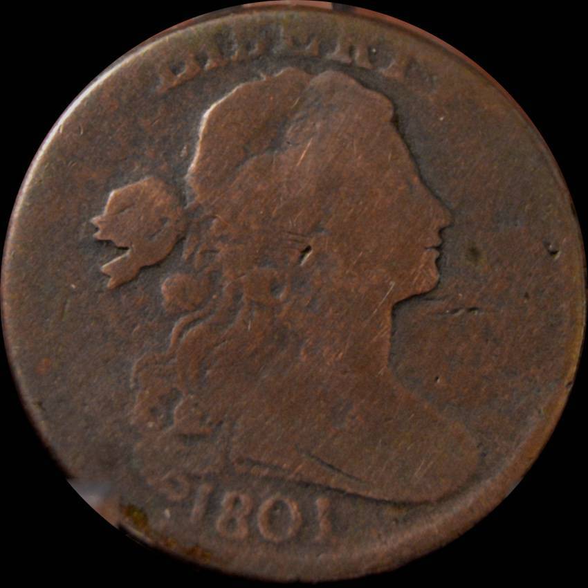 1801-Draped-Bust-Large-Cent-For-Grading