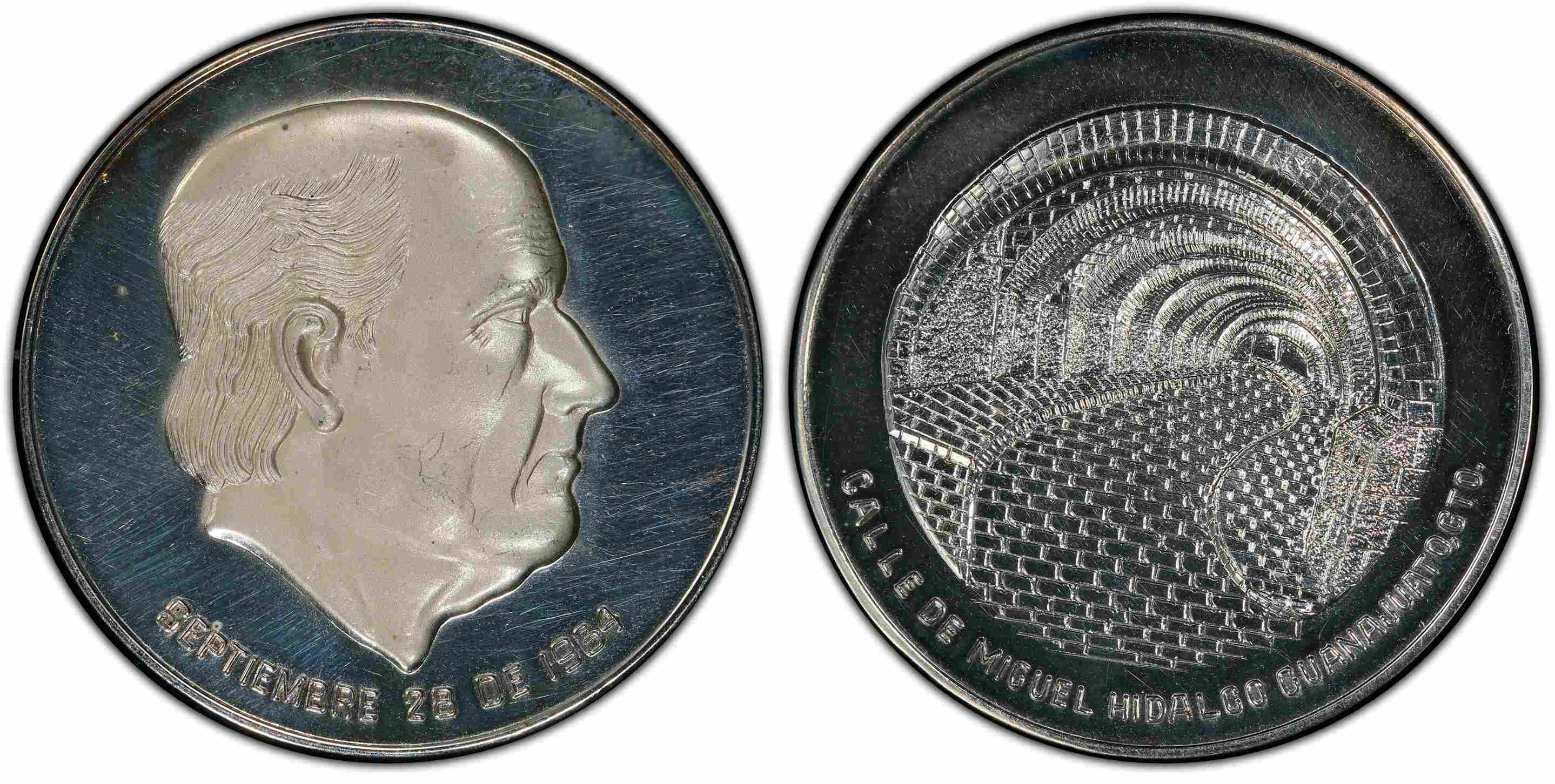Mexico-1964-Year-Medal-Value