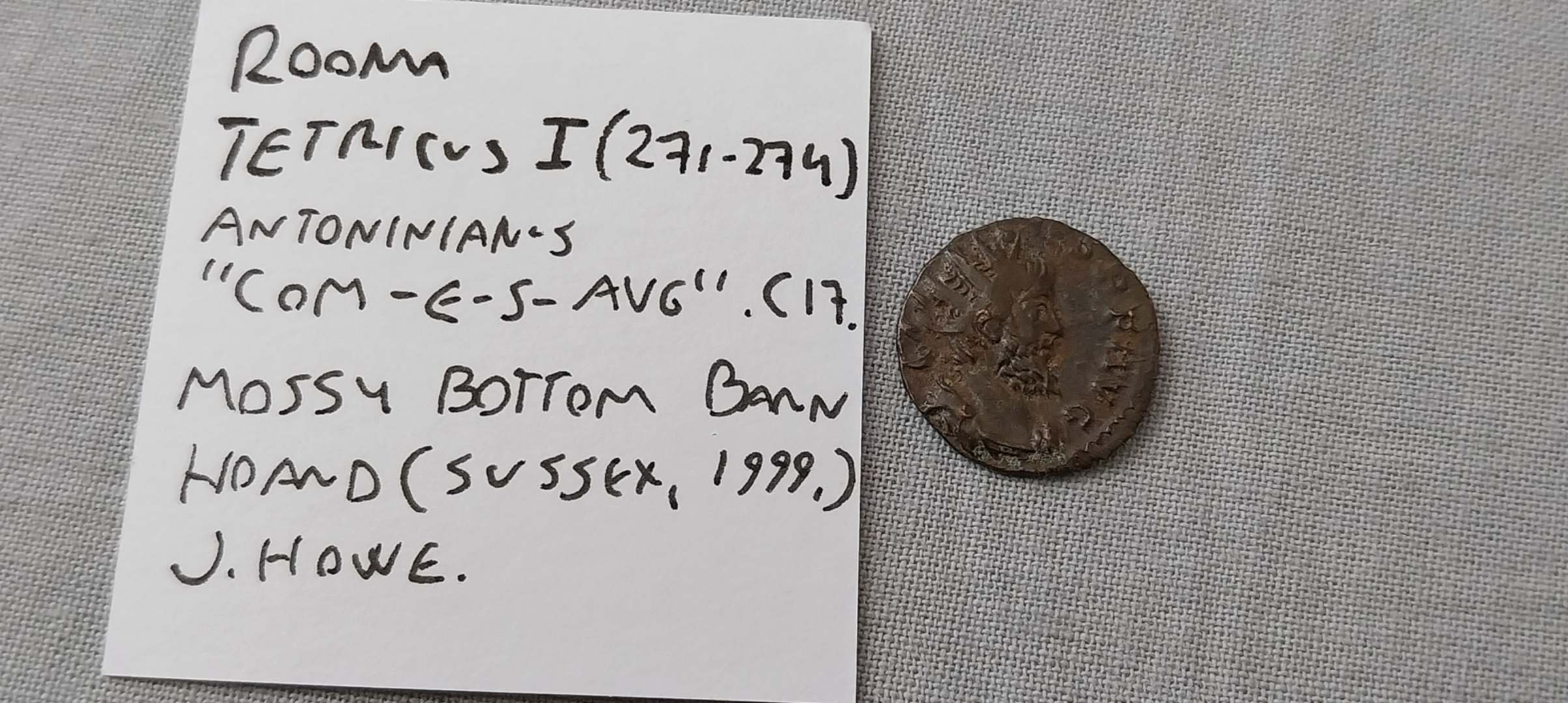 Really-Old-Roman-Coin-Id:-Antoninianus-By-Emperor-Tetricus-I